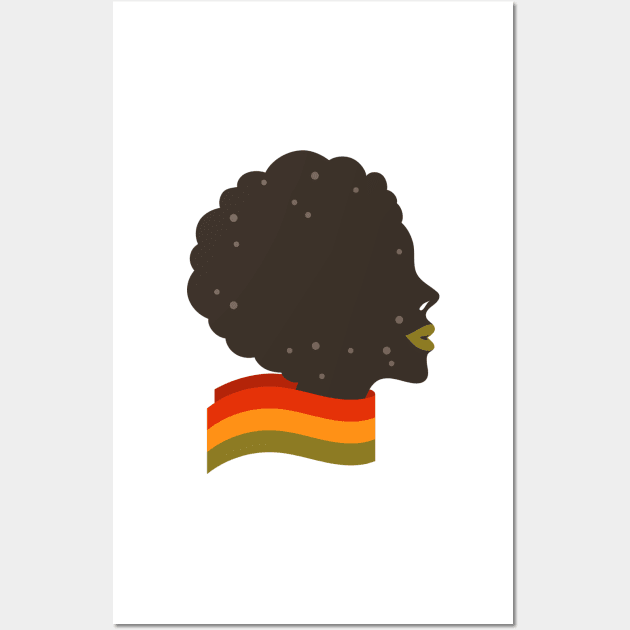 Black pride /Black history month Africa /BLACK PRIDE Wall Art by Misfit04